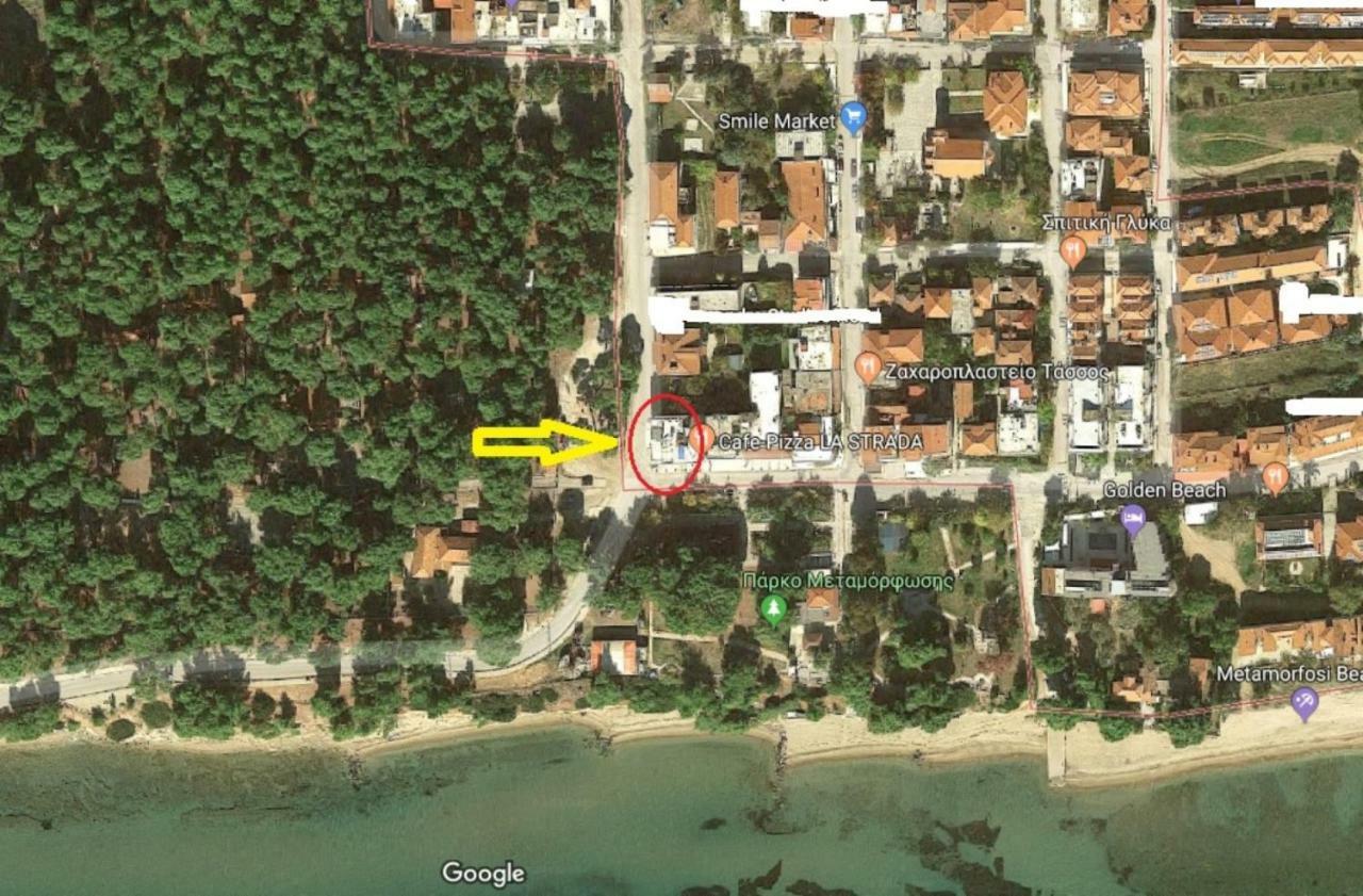 Cosy Apartment By The Sea Metamorfosi  Exterior photo